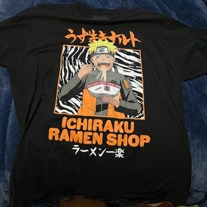 Black Naruto shirt size XL from H&M